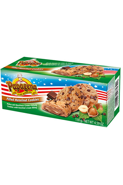 Papagena Cookies with Hazelnut Cream 130g