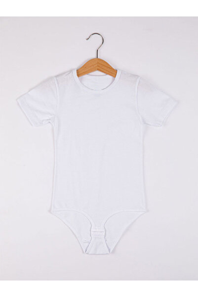 LİNOTTİ Cotton Half Sleeve Children's Snap Body 4525