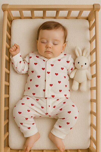 tunays shopping Baby Pajama Set 100% Cotton 0-12 Months