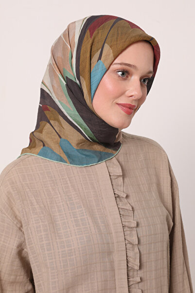 LuvenSara Καλοκαιρινό κασκόλ με σχέδιο μπατίκ