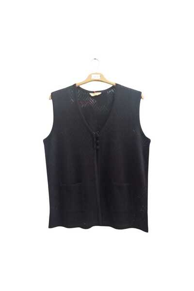 HESNA Triko Lace-Like Knit Stylish Vest
