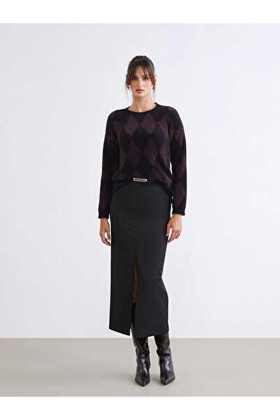 LC Waikiki Fusta cu fermoar în talie