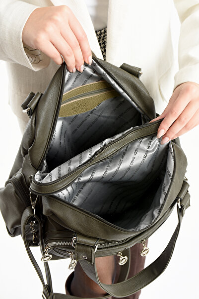 Çanta Trend Lisbon/Soft Leather Multi-Compartment Women's Shoulder Bag