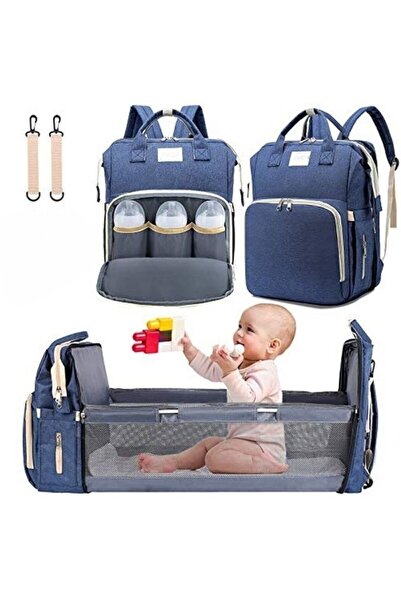 OEM Ghiozdan tip pat, extensibil, pliabil, usor de asamblat, culoare albastra, bretele confortabile