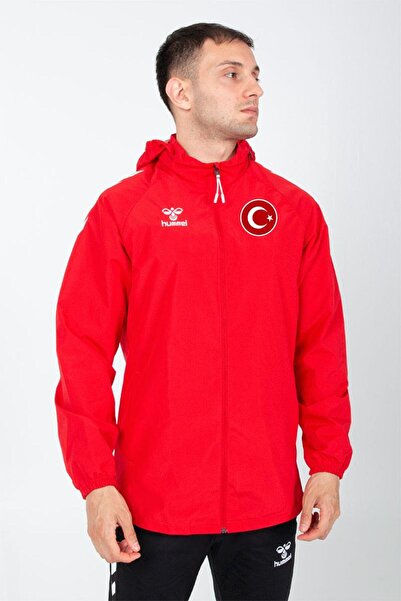 hummel Line National Team Raincoat Red
