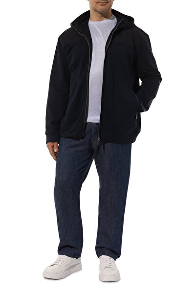 PAUL&SHARK MEN'S ZIPPED SWEATSHIRT C.WCOTTON