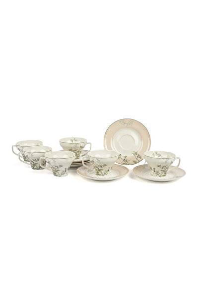 Mikasa Moor Bird Garden Baby Mouth 6-Piece Coffee Cup Set 90Cc