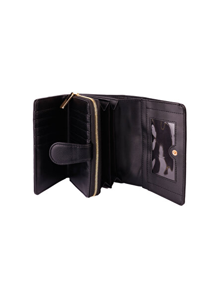 Sagrada Catalana Calvera Women's wallet – black, PU