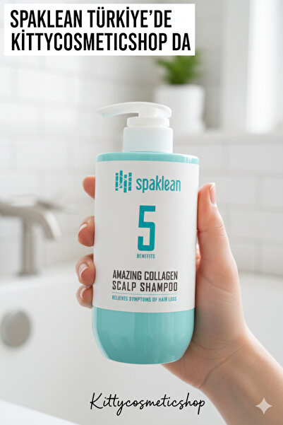 SPAKLEAN شامبو مذهل لإعادة توازن الكولاجين، 500 مل