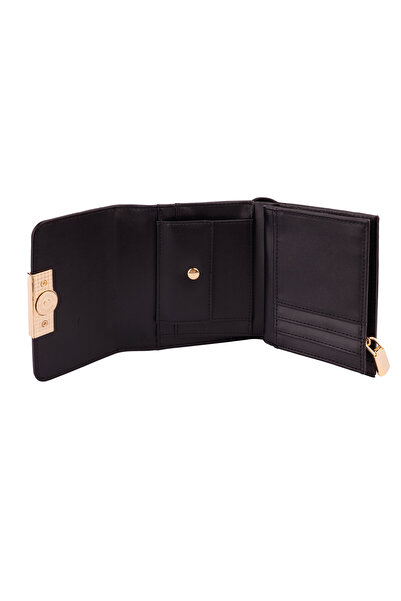 Sagrada Catalana MAVIQUE JH6350 Women's Wallet Black – 100% PU