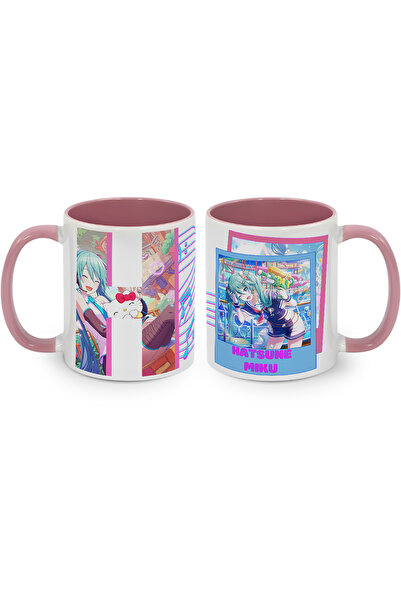Kupabaskıcısı Project Sekai Hatsune Miku Porcelain Mug Cup – Anime Design – Double-Sided Printing