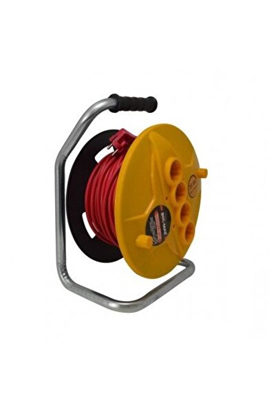 Campion 50m Heavy-Duty Extension Cord 3x1.5 with 4 Outlets, BullMax Drum for ...