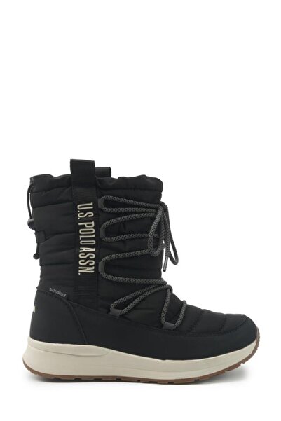 U.S. Polo Assn. Jeta 5Pr 102038766 Women's Waterproof Outdoor Boots Black 36-40