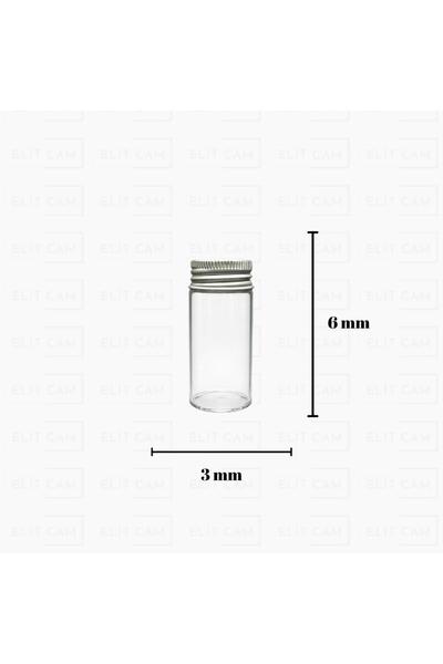 Elitcam 30 CC METAL KAPAKLI CAM KAVANOZ (5 ADET)