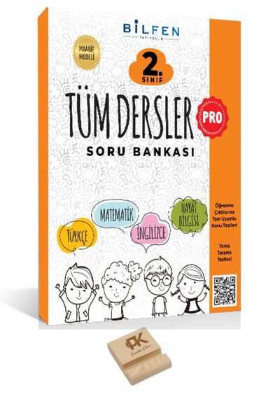Bilfen Yayıncılık Bilfen 2. Sınıf Tüm Dersler Pro Soru Bankası ve Telefon Standı