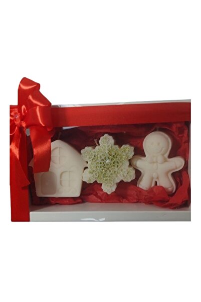 OEM Set of scented soy wax candles, cinnamon aroma, multicolor