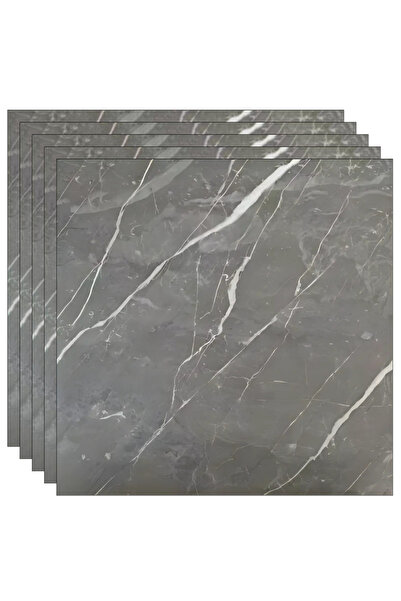 SDEPOT Set of 10 SDEPOT® adhesive floor tiles, marble pattern, adjustable, wa...