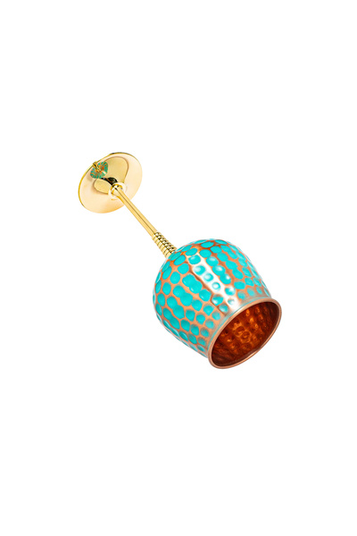 ARANA Copper wine glass Emerald 450 ml