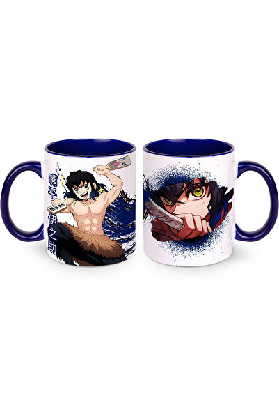 Define Moyas كوب من الخزف من Demon Slayer Inosuke – تصميم أنيمي – طباعة على ا...