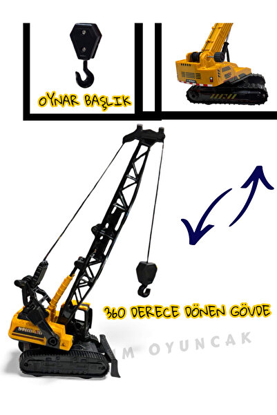 YILDIRIM OYUNCAK Oynar Başlıklı Kaliteli Gövde 360 Derece Dönmeli Oyuncak Kul...