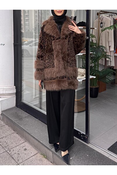 Ghisa LEOPAR KÜRK KABAN