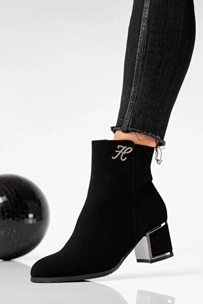 Zaira Botine dama vatuite negre din piele ecologica Alessia #22645 - 40