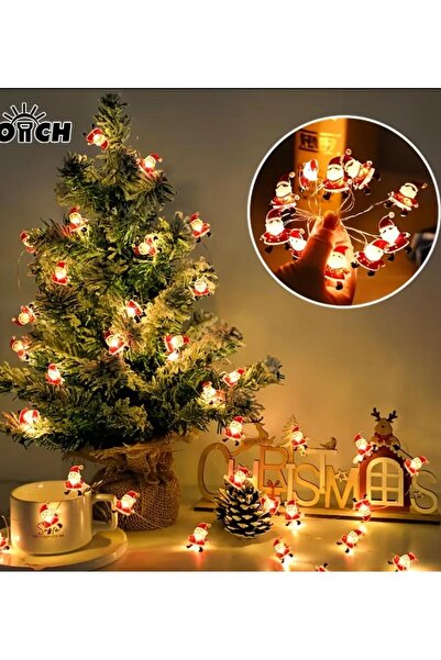 alisa Yılbaşı LED Noel Baba 3 Metre 30 Led