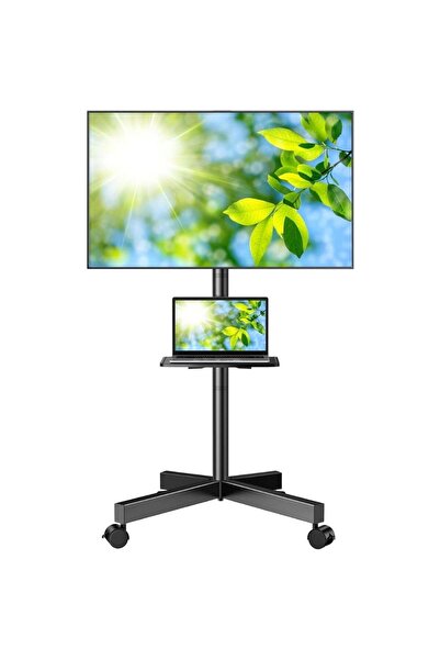 SIM ONLINE SUPORTURI TV Suport TV Mobil, Raft, Reglabil, pentru TV 23-60 Inch...