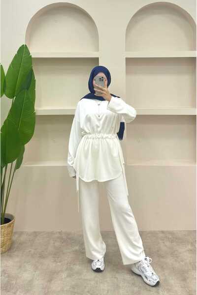 lurex moda Side Tie Set