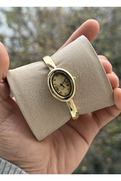 Tulpar ساعة يد نسائية بتصميم جديد للموسم الجديد، هيكل بيضاوي عتيق الطراز