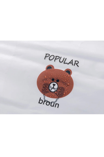 OEM Set of 10 Storage Bags with Drawstring, 30×40 cm, Transparent PVC