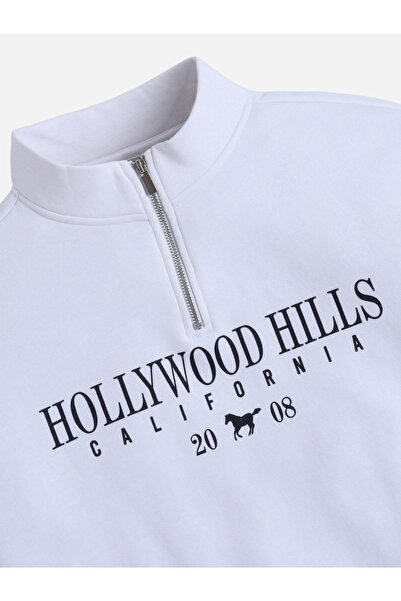 Victor and Jane By Styli Hollywood Hills Print Sweatshirt - 100% Cotton Fleece