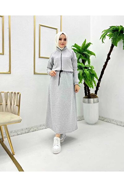 Moda Krash 3 Yarn Waist Tunnel Dress