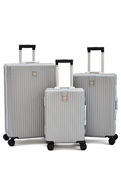 ELATAE Alüminyum Alaşımlı 3'lü Valiz Seti – TSA Kilitli, Ultra Dayanıklı, Ses...