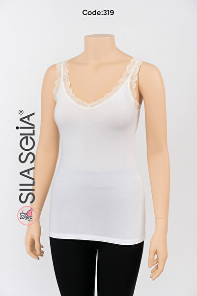 belpa Sıla Sella Lace Tank Top