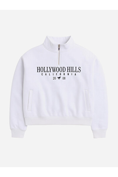 Victor and Jane By Styli Hollywood Hills Print Sweatshirt - 100% Cotton Fleece