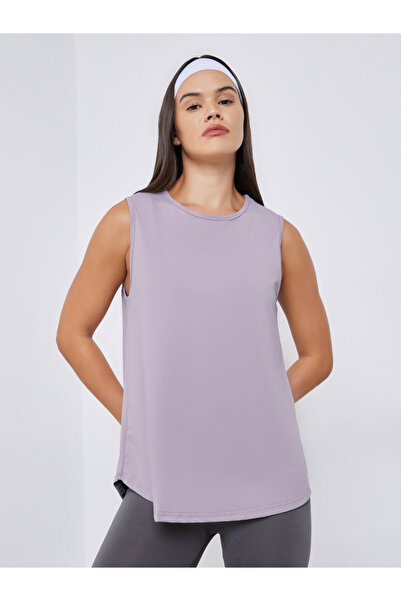 Styli Back Mesh Insert Loose Fit Tank