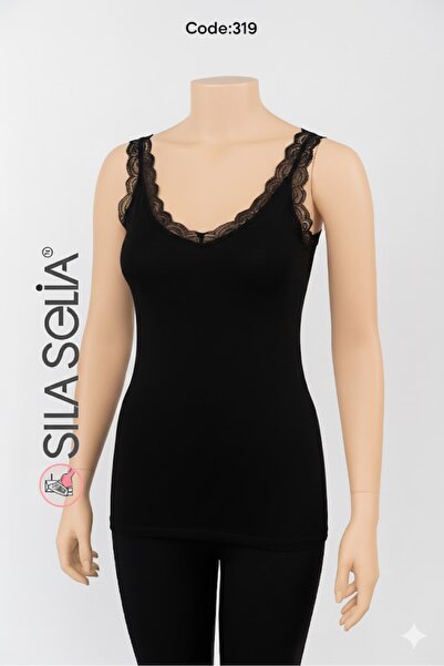 belpa Sıla Sella Lace Tank Top
