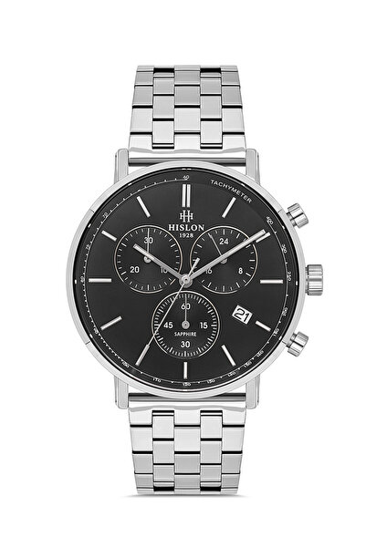 Hislon ساعة يد رجالية MS210S-04SS