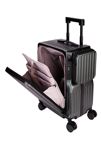 Sagrada Catalana Wanderlight Troller Easy Access Metallic Verde 54 cm, 4 Roti 360°