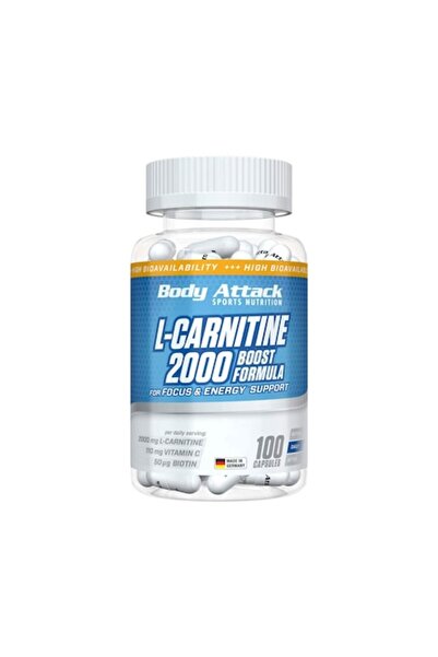 Body Attack L-carnitină 2000, 100 capsule