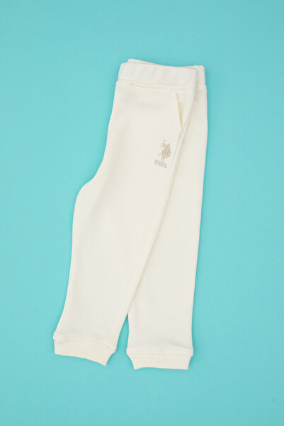 U.S. Polo Assn. Boy's Cream Sweatpants 50316485-Vr256