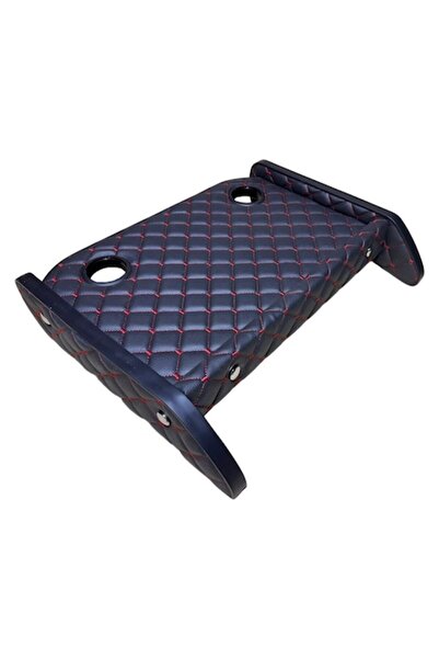 MERCEDES Dashboard for Sprinter W903 (2000-2006) - black with red stitching, cup holder