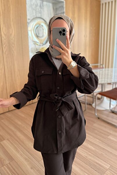 Ka Hijab Soft Suit - Brown