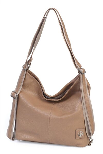 eflanmoda Geantă de umăr casual pentru femei, din piele artificială moale