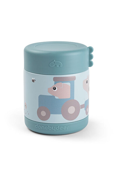 Done By Deer Termos alimentar Tiny Farm Blue 300ml