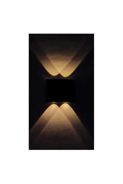 MAAC Double-sided outdoor wall sconce, 4W, white, waterproof, with powerful white light – 2-year warranty