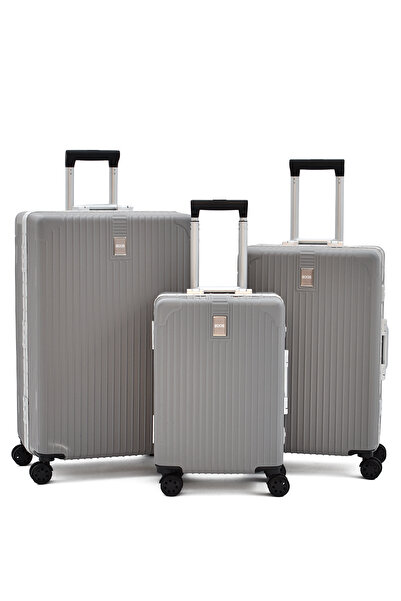 ELATAE Alüminyum Alaşımlı 3'lü Valiz Seti – TSA Kilitli, Ultra Dayanıklı, Ses...