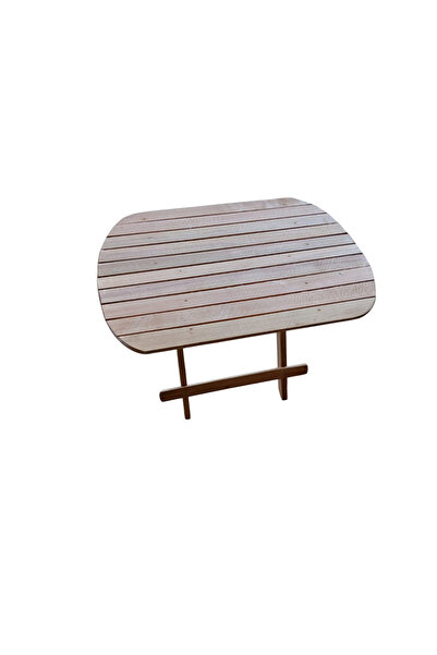Cabina Premium Table set with two folding wooden chairs