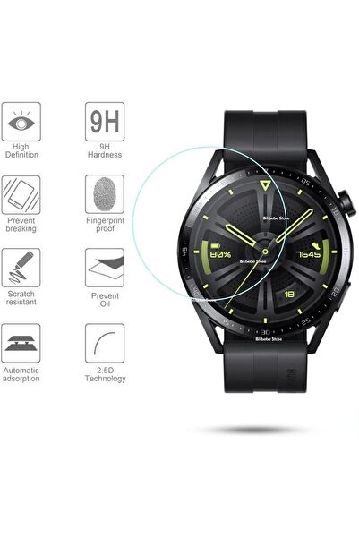 Flippy Tempered Glass Screen Protector for Huawei Watch GT4 41MM (2.5D Transparent)